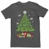 Licensed Character Men's Star Wars May The Gifts Be With You Christmas Tree Tee Charcoal -Licensed Character Shop unnamed file 35852