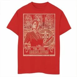 Licensed Character Boys 8-20 Marvel Loki Judge Renslayer Poster Graphic Tee Navy -Licensed Character Shop unnamed file 35875