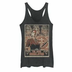 Licensed Character Juniors' Marvel Loki Judge Renslayer Poster Tank Top Black Heather -Licensed Character Shop unnamed file 35877