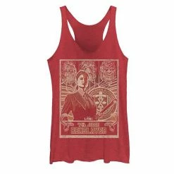 Licensed Character Juniors' Marvel Loki Judge Renslayer Poster Tank Top Black Heather -Licensed Character Shop unnamed file 35878