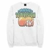 Licensed Character Men's MTV Logo Bubble Balloon Font Style Sweatshirt Royal -Licensed Character Shop unnamed file 35896