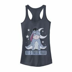 Licensed Character Juniors' Disney Winnie The Pooh Eeyore Not A Morning Person Tank Indigo -Licensed Character Shop unnamed file 35933