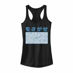Licensed Character Juniors' Where's Waldo Kanji Graphic Tank Black -Licensed Character Shop unnamed file 35951