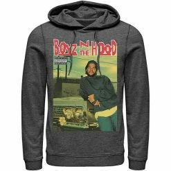 Licensed Character Men's Boyz In The Hood Album Cover Poster Hoodie Charcoal Heather -Licensed Character Shop unnamed file 35979