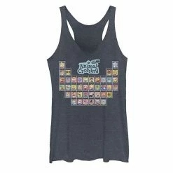 Licensed Character Juniors' Animal Crossing New Horizons Periodic Table Of Villagers Tank Top Indigo -Licensed Character Shop unnamed file 35995