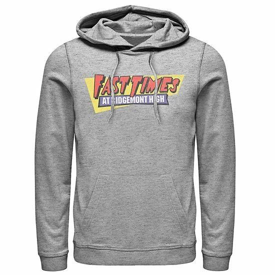 Licensed Character Men's Fast Times At Ridgemont Vintage Logo Hoodie 3 Licensed Character Men's Fast Times At Ridgemont Vintage Logo Hoodie