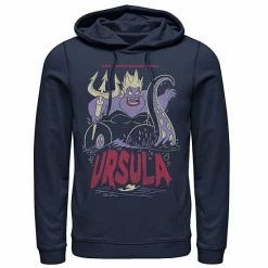Licensed Character Men's Disney The Little Mermaid Ursula Hoodie Charcoal Heather -Licensed Character Shop unnamed file 36061