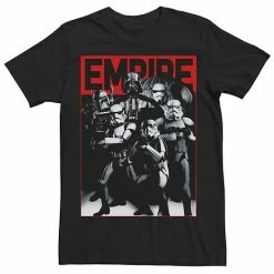 Licensed Character Men's Star Wars Empire Crew Poster Tee Black -Licensed Character Shop unnamed file 36063