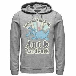 Licensed Character Men's Pink Panther Ant And Aardvark Try And Catch Me Graphic Hoodie Navy -Licensed Character Shop unnamed file 36131