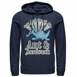 Licensed Character Men's Pink Panther Ant And Aardvark Try And Catch Me Graphic Hoodie Navy -Licensed Character Shop unnamed file 36132