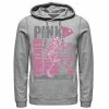 Licensed Character Men's Pink Panther Lined Portrait Hoodie Athletic Heather -Licensed Character Shop unnamed file 36133