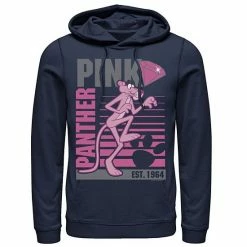 Licensed Character Men's Pink Panther Lined Portrait Hoodie Athletic Heather -Licensed Character Shop unnamed file 36136