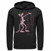 Licensed Character Men's Pink Panther Kanji Portrait Logo Graphic Hoodie Black -Licensed Character Shop unnamed file 36141