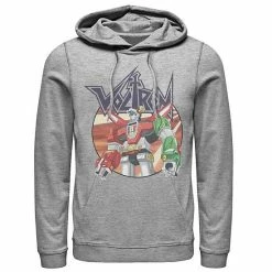 Licensed Character Men's Voltron: Classic Action Stance Hoodie