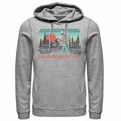Licensed Character Men's Where's Waldo Find Adventure Out There Hoodie