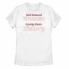 Licensed Character Juniors Well Behaved Text Tee -Licensed Character Shop unnamed file 36239