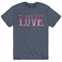 Licensed Character Men's Pete The Cat Love Tee Black -Licensed Character Shop unnamed file 36242