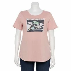 Licensed Character Disney's The Mandalorian Plus Size The Child Aka Baby Yoda Graphic Tee