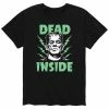 Licensed Character Men's Classic Monsters Dead Inside Tee Blue -Licensed Character Shop unnamed file 36264