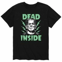Licensed Character Men's Classic Monsters Dead Inside Tee Blue -Licensed Character Shop unnamed file 36265