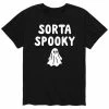 Licensed Character Men's Sorta Spooky Tee Black -Licensed Character Shop unnamed file 36270