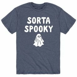 Licensed Character Men's Sorta Spooky Tee Black -Licensed Character Shop unnamed file 36272