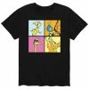 Licensed Character Men's Dr. Seuss Places Four Box Tee Black -Licensed Character Shop unnamed file 36273