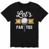 Licensed Character Men's Let's Par Tee Tee Black -Licensed Character Shop unnamed file 36342