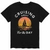 Licensed Character Men's Crusing Away Tee Black -Licensed Character Shop unnamed file 36351