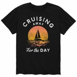 Licensed Character Men's Crusing Away Tee Black