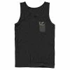 Licensed Character Men's Jurassic World Pocket Raptors Paint Splatter Graphic Tank Top Charcoal -Licensed Character Shop unnamed file 36362