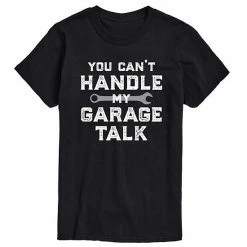 Licensed Character Men's Can't Handle Garage Talk Tee Black -Licensed Character Shop unnamed file 36381