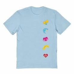 Licensed Character Men's Care Bear T-Shirt Light Blue -Licensed Character Shop unnamed file 36385