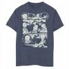 Licensed Character Boys 8-20 Looney Tunes Daffy And Porky Panels Graphic Tee Royal -Licensed Character Shop unnamed file 36390