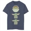 Licensed Character Boys 8-20 Star Wars The Mandalorian Child Stack Chibi Group Shot Tee Royal -Licensed Character Shop unnamed file 36393