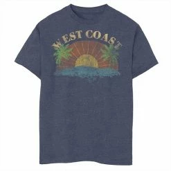 Licensed Character Boys 8-20 Fifth Sun West Coast Graphic Tee Navy Heather