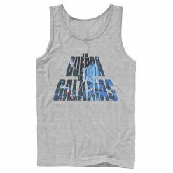 Licensed Character Men's Star Wars La Guerra De Las Galaxias Letter Fill Tank White -Licensed Character Shop unnamed file 36447