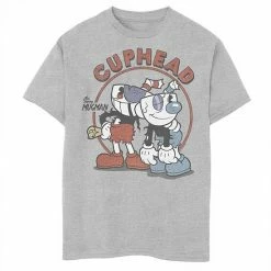 Licensed Character Boys 8-20 Cuphead And Mugman Rough And Ready Tee White -Licensed Character Shop unnamed file 36457