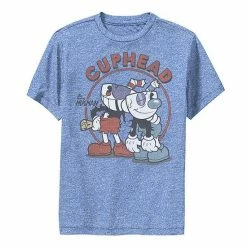 Licensed Character Boys 8-20 Cuphead And Mugman Rough And Ready Tee White -Licensed Character Shop unnamed file 36458