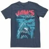 Licensed Character Men's Jaws Distressed Folded Poster Logo Tee 2 Licensed Character Men's Jaws Distressed Folded Poster Logo Tee -Licensed Character Shop unnamed file 36480