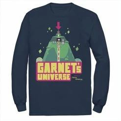 Licensed Character Mens Cartoon Network Steven Universe Garnet's Universe Cartoon Tee Navy