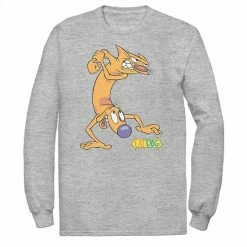 Licensed Character Mens Nickelodeon CatDog Tough Guys Tee Athletic Heather