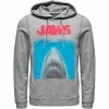 Licensed Character Men's Jaws Open Water Poster Hoodie Athletic Heather -Licensed Character Shop unnamed file 36701