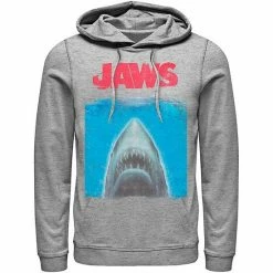 Licensed Character Men's Jaws Open Water Poster Hoodie Athletic Heather 5 Licensed Character Men's Jaws Open Water Poster Hoodie Athletic Heather -Licensed Character Shop unnamed file 36702