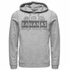 Licensed Character Men's Despicable Me Minions Bananas Meal Times Pullover Hoodie -Licensed Character Shop unnamed file 36704