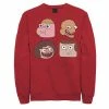 Licensed Character Men's Cartoon Network Clarence And Friends Big Portraits Fleece Royal -Licensed Character Shop unnamed file 36725
