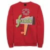 Licensed Character Men's Nickelodeon Danny Phantom Fenton Science Logo Fleece Red -Licensed Character Shop unnamed file 36728