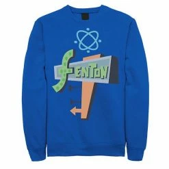 Licensed Character Men's Nickelodeon Danny Phantom Fenton Science Logo Fleece Red -Licensed Character Shop unnamed file 36730
