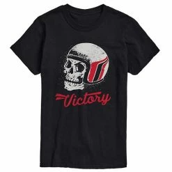 Licensed Character Men's Victory Skull Helmet Tee Black