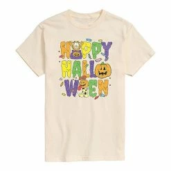 Licensed Character Men's Garfield Happy Halloween Tee Black -Licensed Character Shop unnamed file 36745